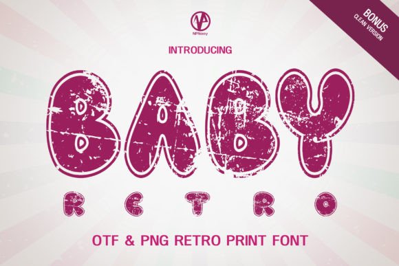 Baby Retro: A Vintage Typeface with Modern Grit