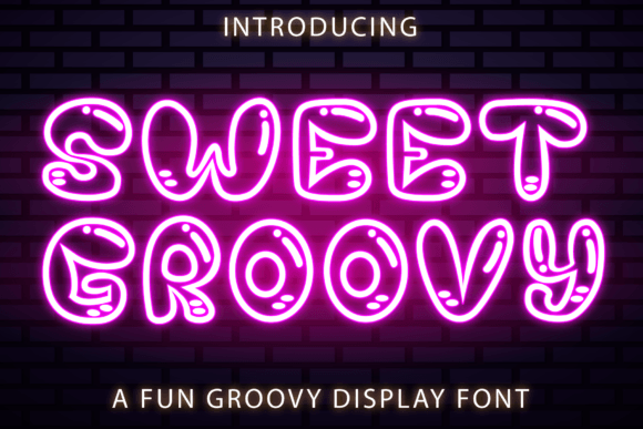 Discover the Playful Spirit of Sweet Groovy Typography