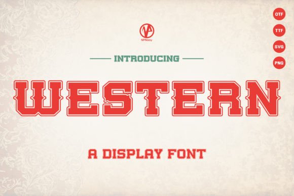 Embrace Vintage Cool: The Western Font for Bold Branding