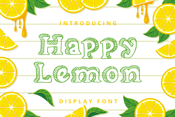 Happy Lemon: A Creative Font for Playful Branding