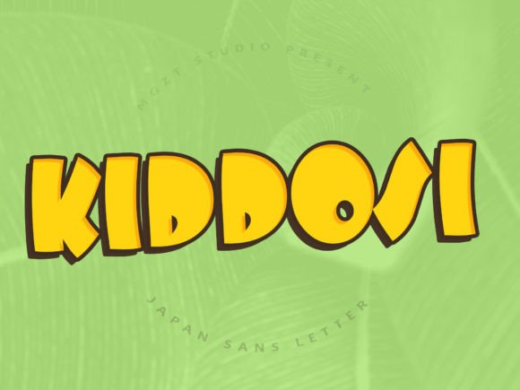Infusing Joy: How the Kiddosi Font Brings Charm to Modern Design