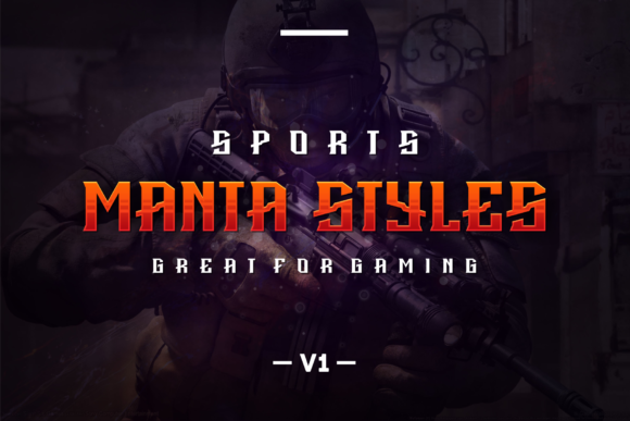 Manta Styles V1: A Creative Display Font for Bold Designs