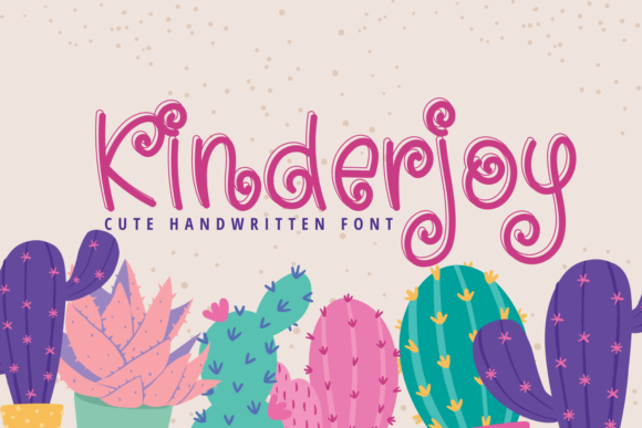 Why KInderjoy Is the Creative Display Font You Need
