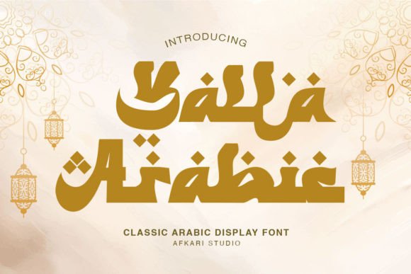 Yalla Arabic: Bridging Calligraphy and Modern Design